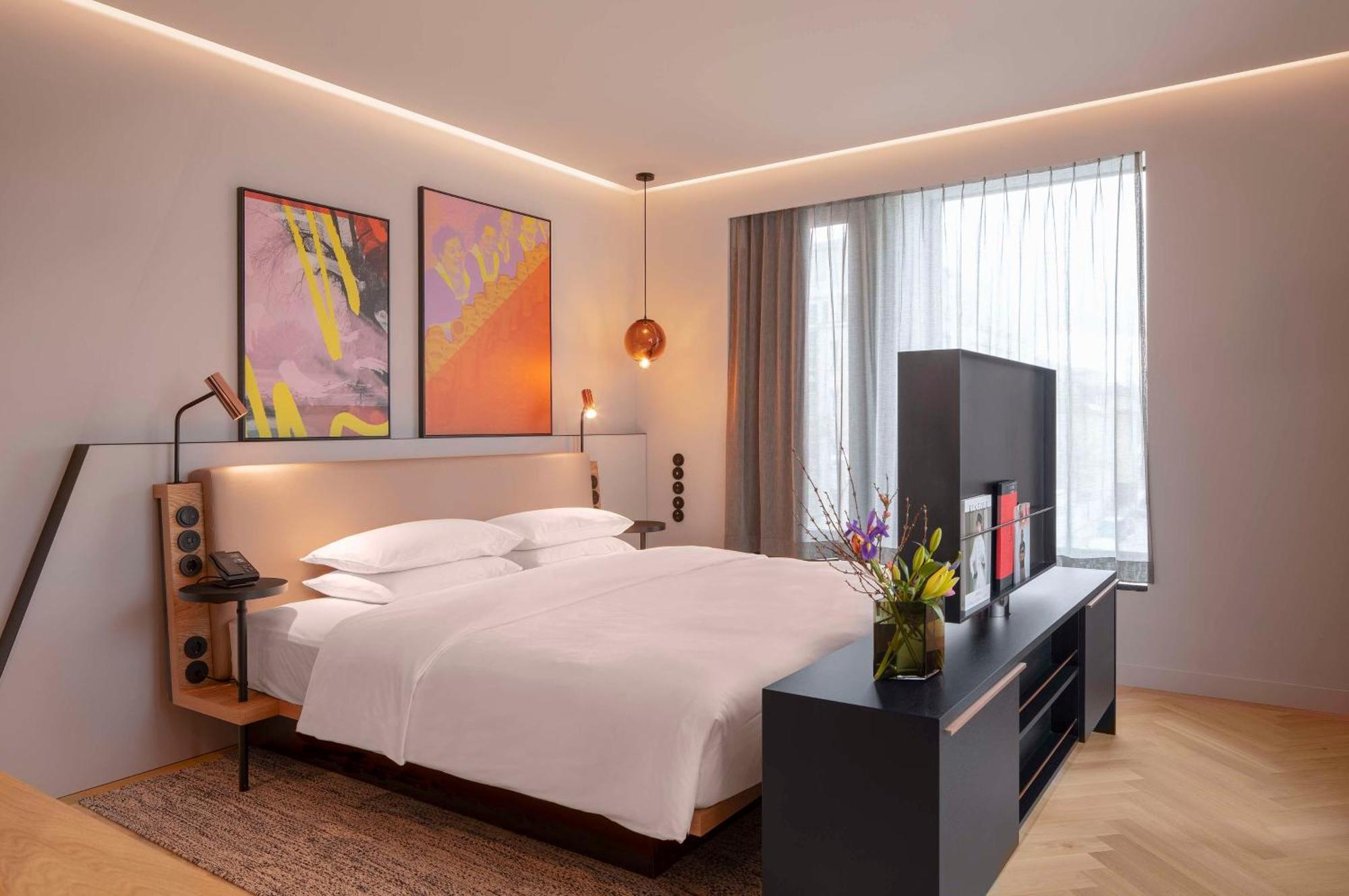 Andaz Munich Schwabinger Tor, By Hyatt Hotel Exterior foto A bedroom at the hotel